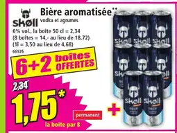 Norma SKOLL Bière aromatisée offre