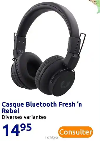 Action Casque bluetooth fresh 'n rebel offre