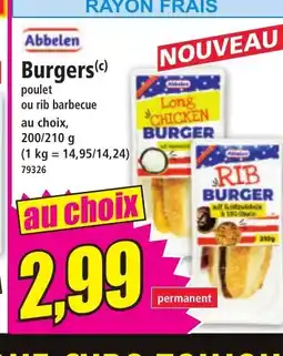 Norma Burgers offre