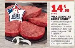 Hyper U Viande Bovine : Steak Haché offre
