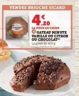 Hyper U VENDEE BRIOCHE SICARD offre