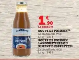 Hyper U SOUPE DE POISSON offre