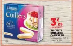Hyper U BISCUITS CUILLERS CANTREAU offre