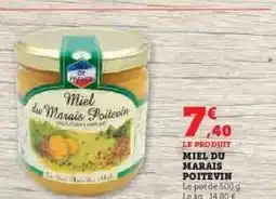 Hyper U MIEL DU MARAIS POITEVIN offre