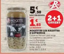 Hyper U Mogettes Les Recettes d'Autrefois offre