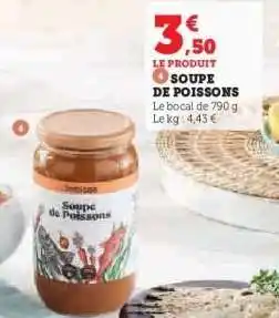 Hyper U Soupe de poissons offre