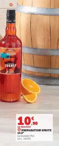 Hyper U PREPARATION SPRITZ offre