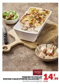 Hyper U TERRINE DE POULET offre