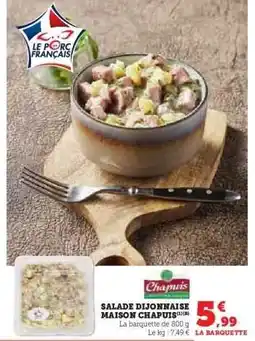 Hyper U SALADE DIJONNAISE MAISON CHAPUIS offre