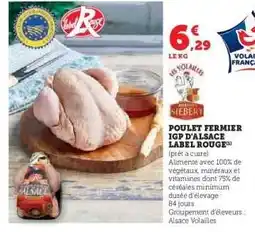 Hyper U POULET FERMIER IGP D'ALSACE LABEL ROUGE offre