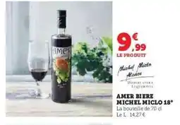 Hyper U AMER BIERE MICHEL MICLO 18° offre