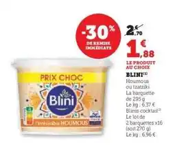 Hyper U BLINI offre