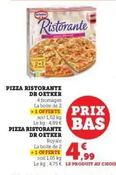 Hyper U Pizza Ristorante Dr. Oetker offre