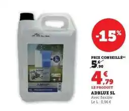 Hyper U ADBLUE 5L offre