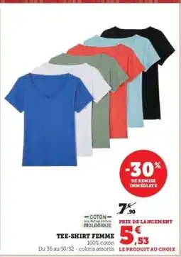 Hyper U Tee-Shirt Femme offre