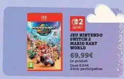 Hyper U Jeu Nintendo Switch 2 Mario Kart World offre