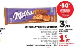 Super U Chocolat MMMMAX Milka offre