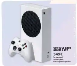 Hyper U CONSOLE XBOX SERIES S 1TO offre
