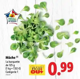 Lidl MÂCHE offre