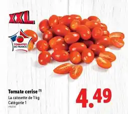 Lidl Tomate cerise offre