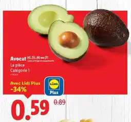 Lidl Avocat offre