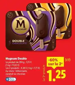 Lidl Magnum Double offre