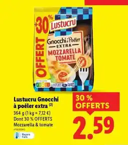 Lidl LUSTUCRU Gnocchi à poêler extra offre
