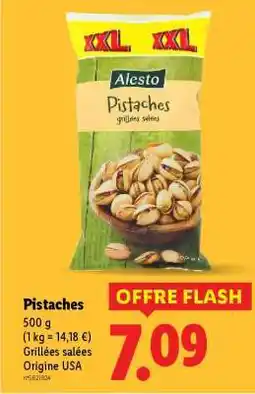 Lidl Pistaches offre
