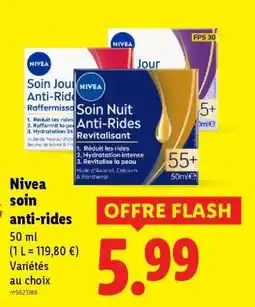 Lidl Nivea soin anti-rides offre