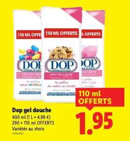 Lidl DOP Gel douche offre