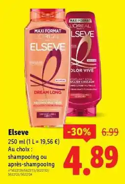 Lidl Elsève offre