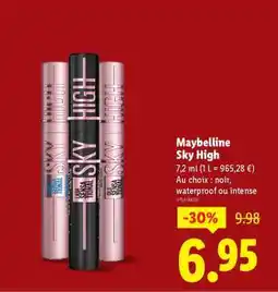 Lidl Maybelline Sky High offre