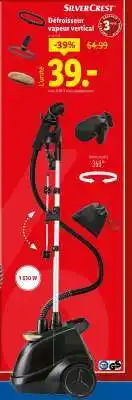 Lidl SilverCrest Défroisseur vapeur vertical offre