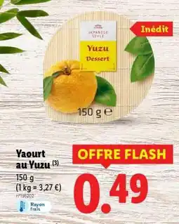 Yaourt au Yuzu