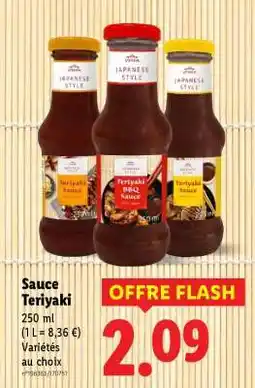 Lidl Sauce Teriyaki offre
