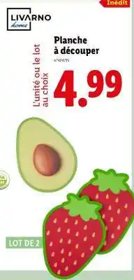Lidl Planche à découper offre