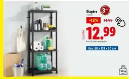 Lidl Étagère offre