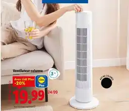 Lidl Ventilateur colonne offre