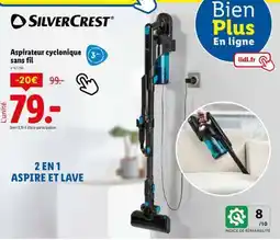 Lidl Aspirateur cyclonique sans fil offre