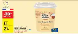 Carrefour Market Faisselle de la Bresse REFLETS DE FRANCE offre