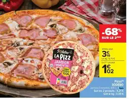 Carrefour Market Pizza Sodebo offre