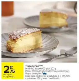 Carrefour Market Tropézienne offre