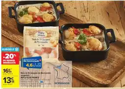 Carrefour Market Noix de St-Jacques de Normandie surgelées offre