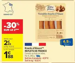 Carrefour Market Knacks d'Alsace offre