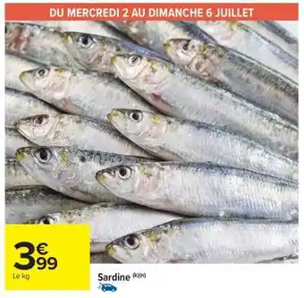Carrefour Market SARDINE offre