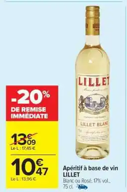 Carrefour Market LILLET offre