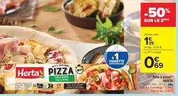 Carrefour Pâte À Pizza Herta offre