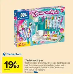 Carrefour Market L'atelier Des Stylos offre