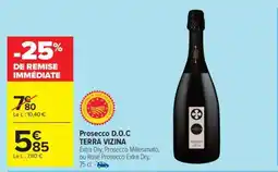 Carrefour Prosecco D.O.C TERRA VIZINA offre