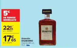 Carrefour Amaretto Disaronno offre